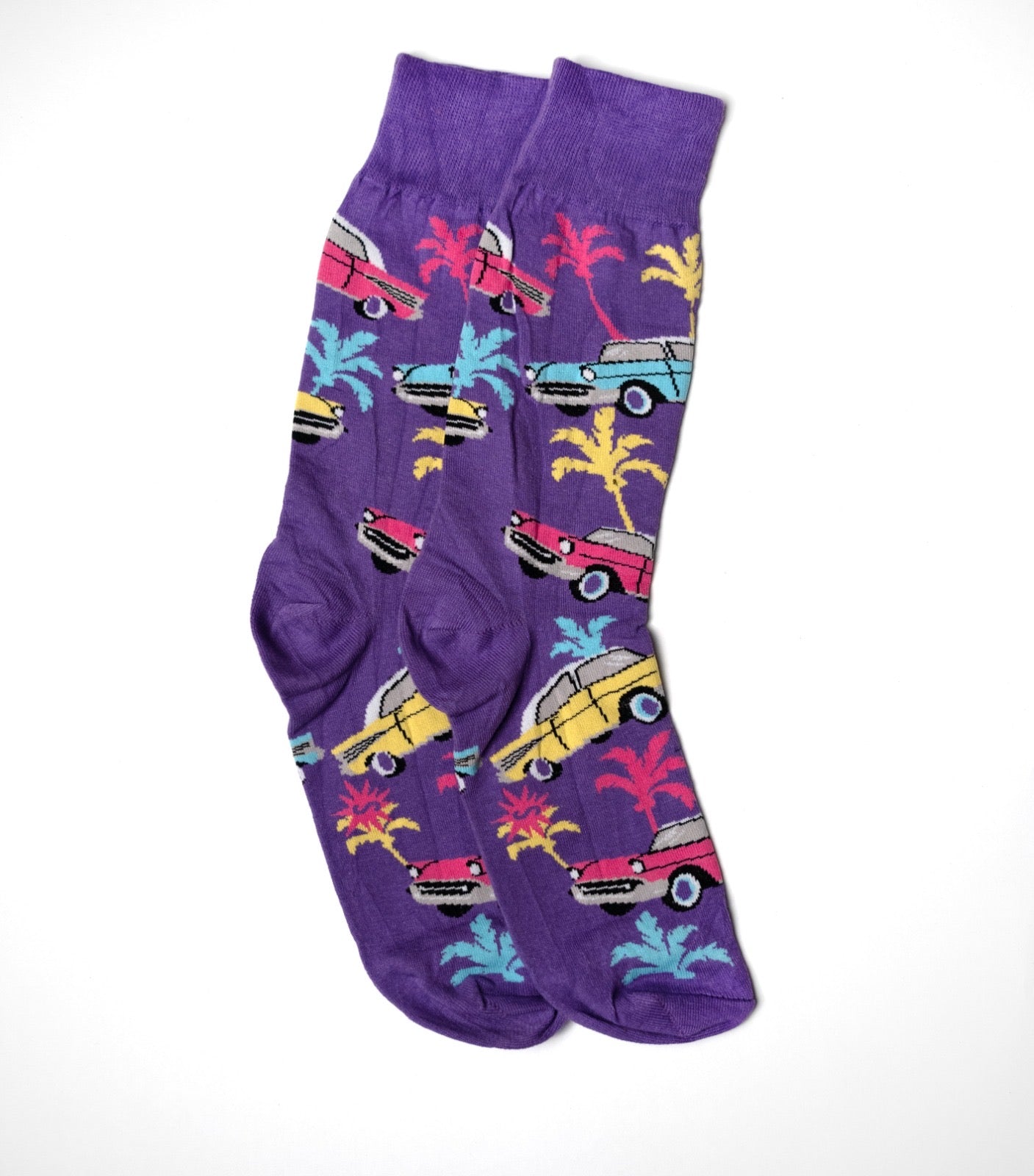 Purple Escape Socks