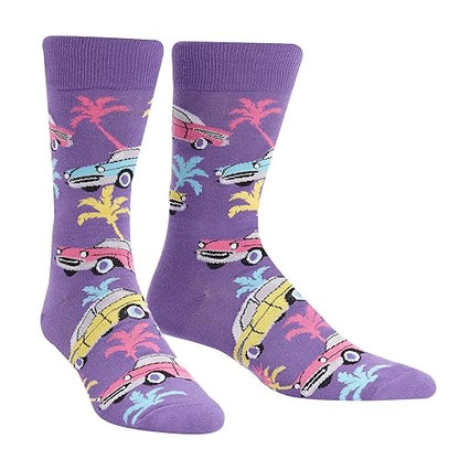 Purple Escape Socks